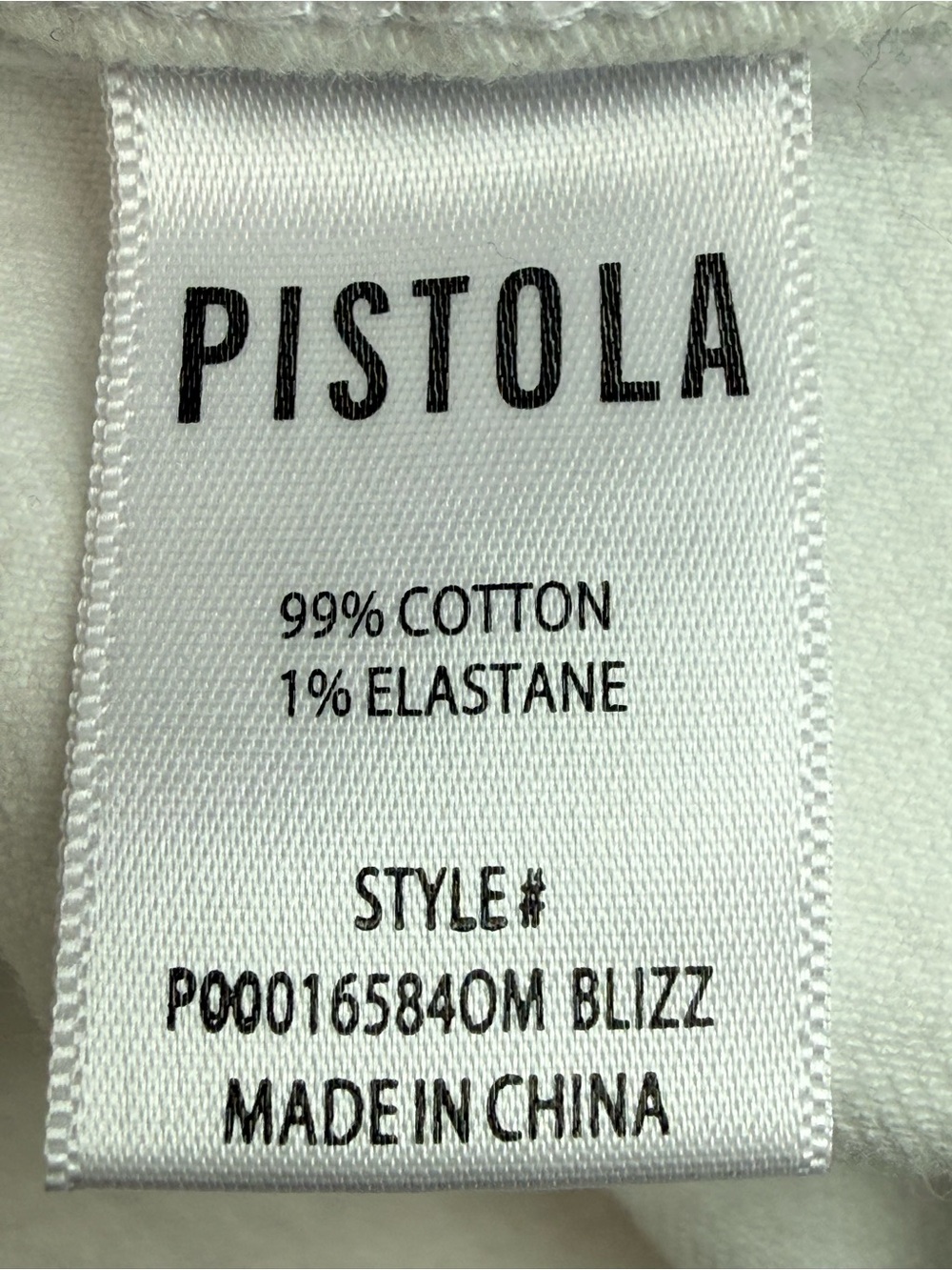 Pistola Penny High Rise Wide Leg Jeans Size 27 Blizzard - Picture 9 of 14